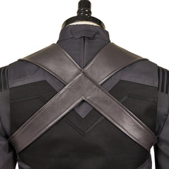 Thunderbolts(2025) John Walker Tenue Noire et Rouge Cosplay Costume