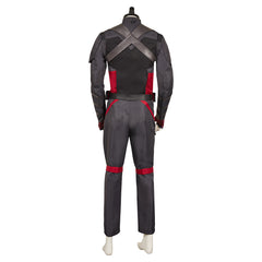 Thunderbolts(2025) John Walker Tenue Noire et Rouge Cosplay Costume