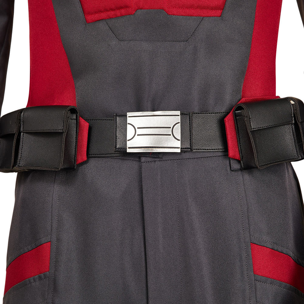 Thunderbolts(2025) John Walker Tenue Noire et Rouge Cosplay Costume