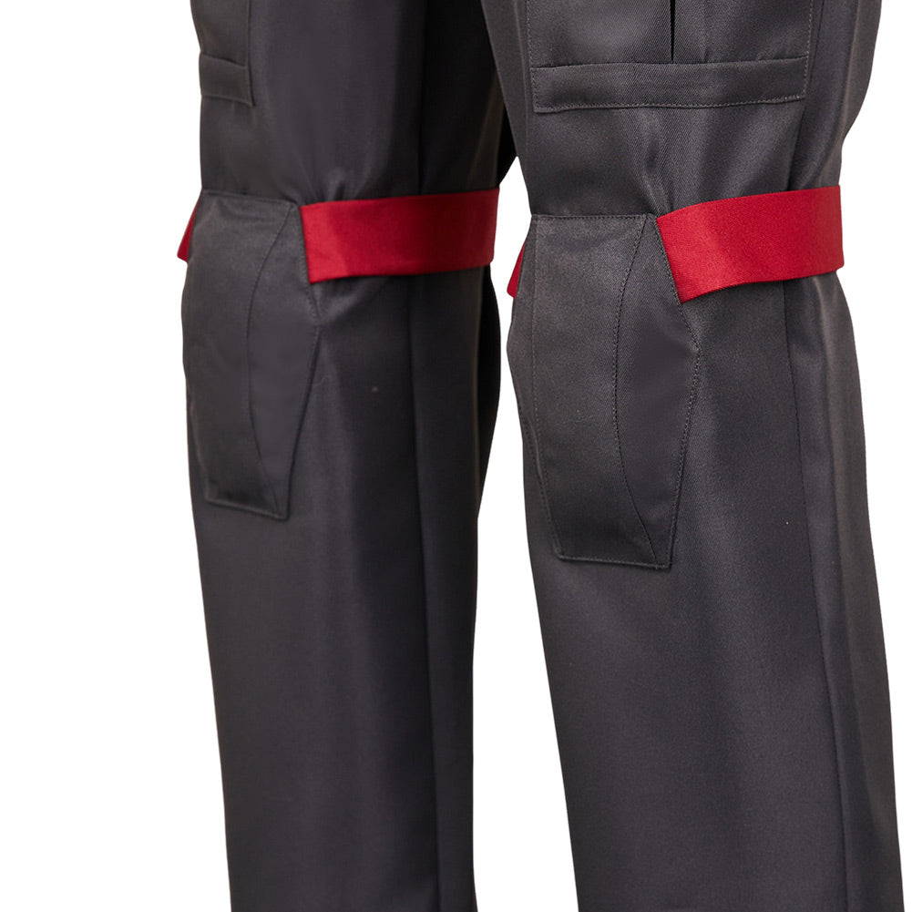 Thunderbolts(2025) John Walker Tenue Noire et Rouge Cosplay Costume