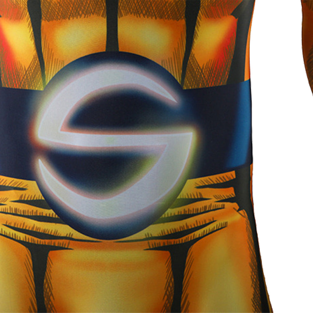 Thunderbolts(2025) Sentry Combinaison Jaune et Bleue Cosplay Costume