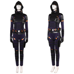 Thunderbolts(2025) Taskmaster Tenue Noire Cosplay Costume