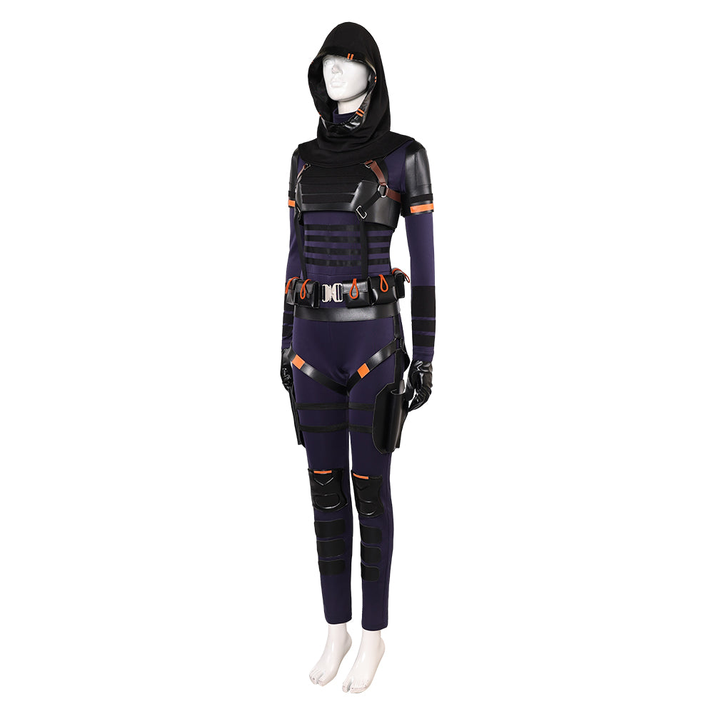 Thunderbolts(2025) Taskmaster Tenue Noire Cosplay Costume