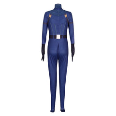 Thunderbolts(2025) Yelena Belova Combinaison Bleue Cosplay Costume