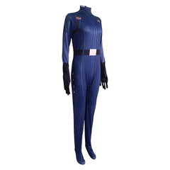 Thunderbolts(2025) Yelena Belova Combinaison Bleue Cosplay Costume