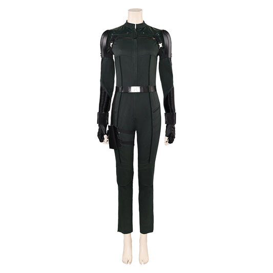 Thunderbolts(2025) Yelena Belova Combinaison Noire Cosplay Costume
