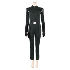 Thunderbolts(2025) Yelena Belova Combinaison Noire Cosplay Costume