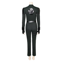 Thunderbolts(2025) Yelena Belova Combinaison Noire Cosplay Costume