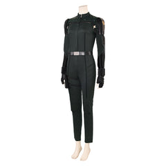 Thunderbolts(2025) Yelena Belova Combinaison Noire Cosplay Costume