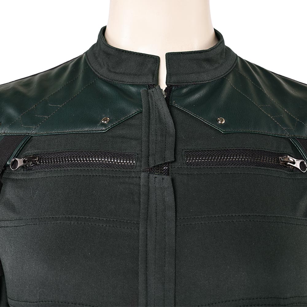 Thunderbolts(2025) Yelena Belova Combinaison Noire Cosplay Costume