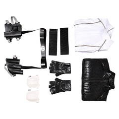 Thunderbolts(2025) Yelena Belova Tenue Noire et Blanche Cosplay Costume