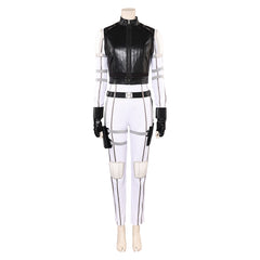 Thunderbolts(2025) Yelena Belova Tenue Noire et Blanche Cosplay Costume