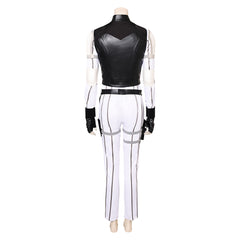 Thunderbolts(2025) Yelena Belova Tenue Noire et Blanche Cosplay Costume