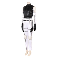 Thunderbolts(2025) Yelena Belova Tenue Noire et Blanche Cosplay Costume