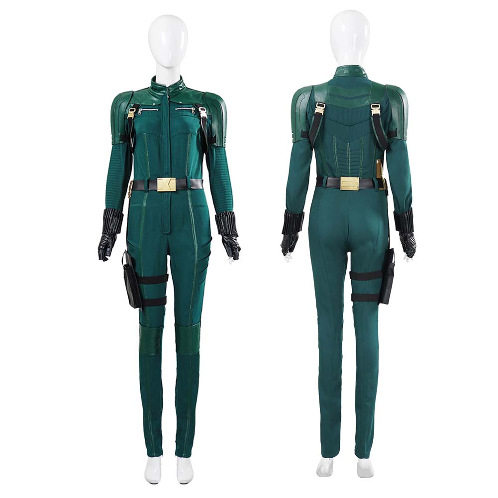 Thunderbolts(2025) Yelena Combinaison Verte Cosplay Costume