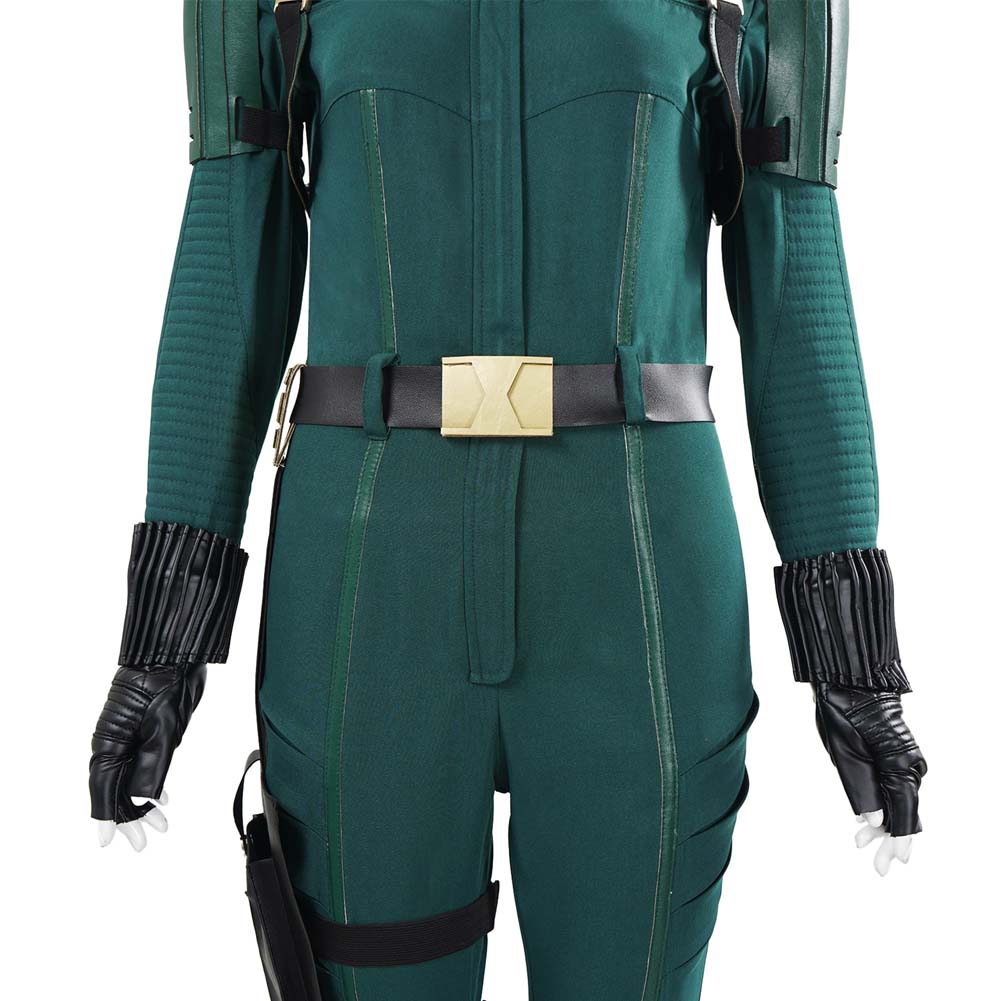 Thunderbolts(2025) Yelena Combinaison Verte Cosplay Costume