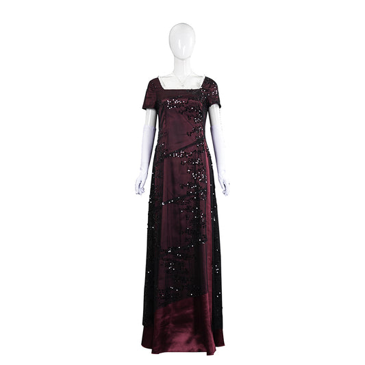 Titanic Rose DeWitt Bukater Robe Rouge Cosplay Costume
