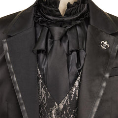 Tōkyō Ribenjāzu Sano Manjiro Tenue Noire Cosplay Costume