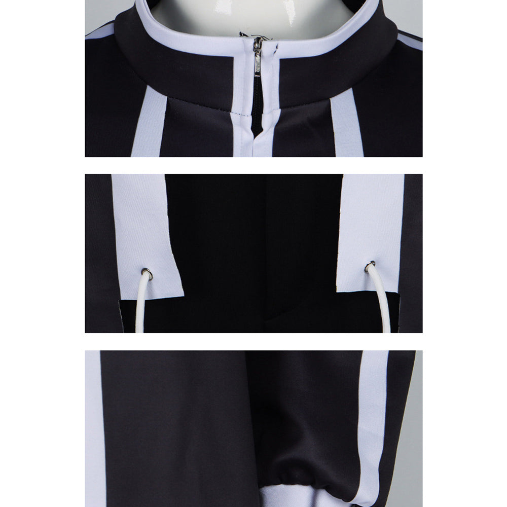 Tougen Anki Shiki Ichinos Uniforme Scolaire Noir Cosplay Costume