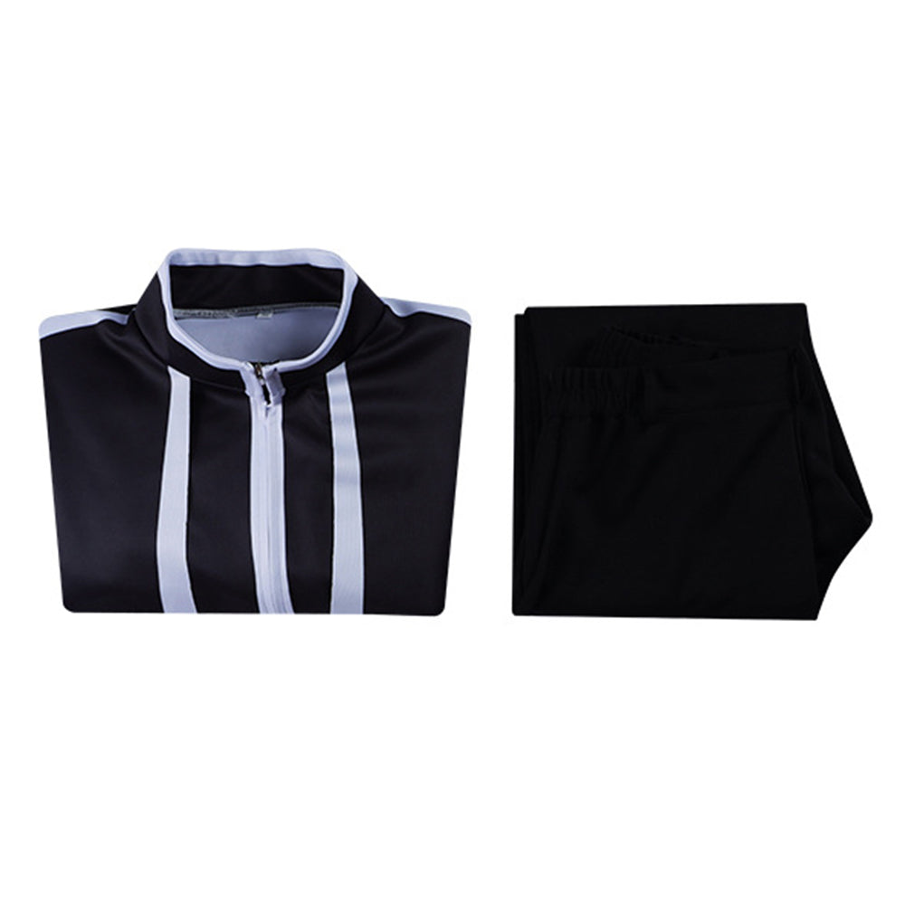 Tougen Anki Shiki Ichinos Uniforme Scolaire Noir Cosplay Costume