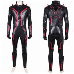 Tron: Legacy(2025) Ares Combinaison Noire et Rouge Cosplay Costume