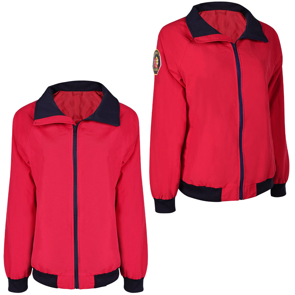 TV Baywatch Alerte à Malibu(2024) Mitch Buchannon Veste Rouge Cosplay Costume