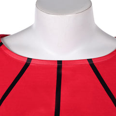 TV Beetlejuice Lydia Deetz Tenue Rouge Cosplay Costume