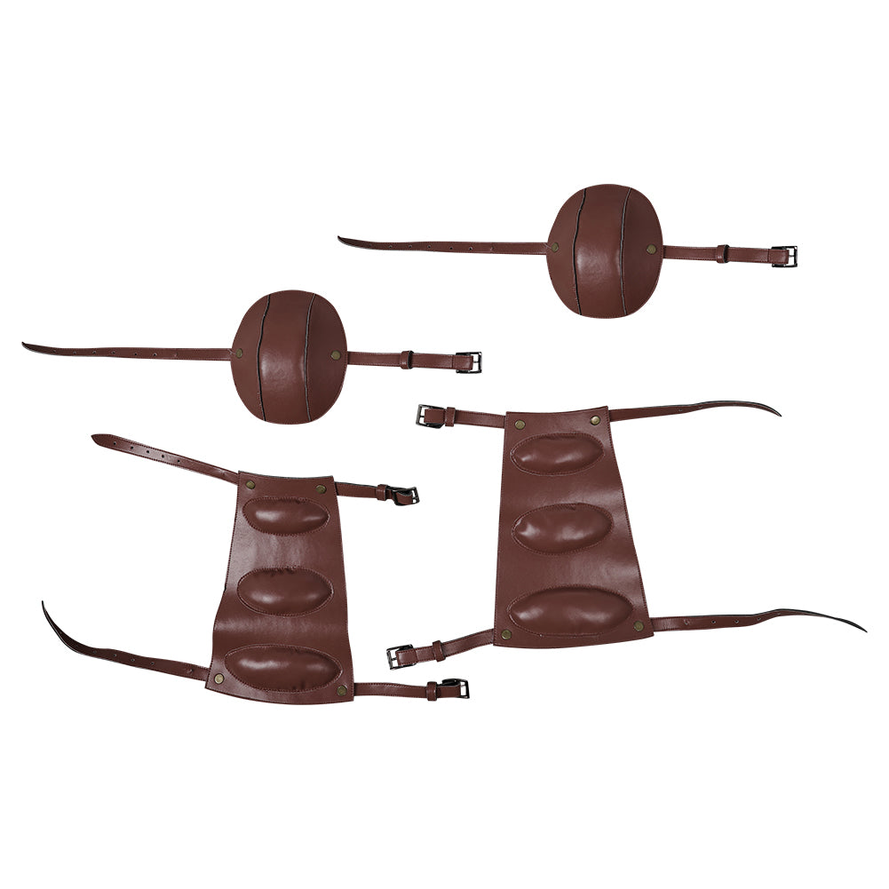 TV Fallout(2024) Lucy MacLean Genouillères+Coussinets de Pieds Cosplay Accessoire