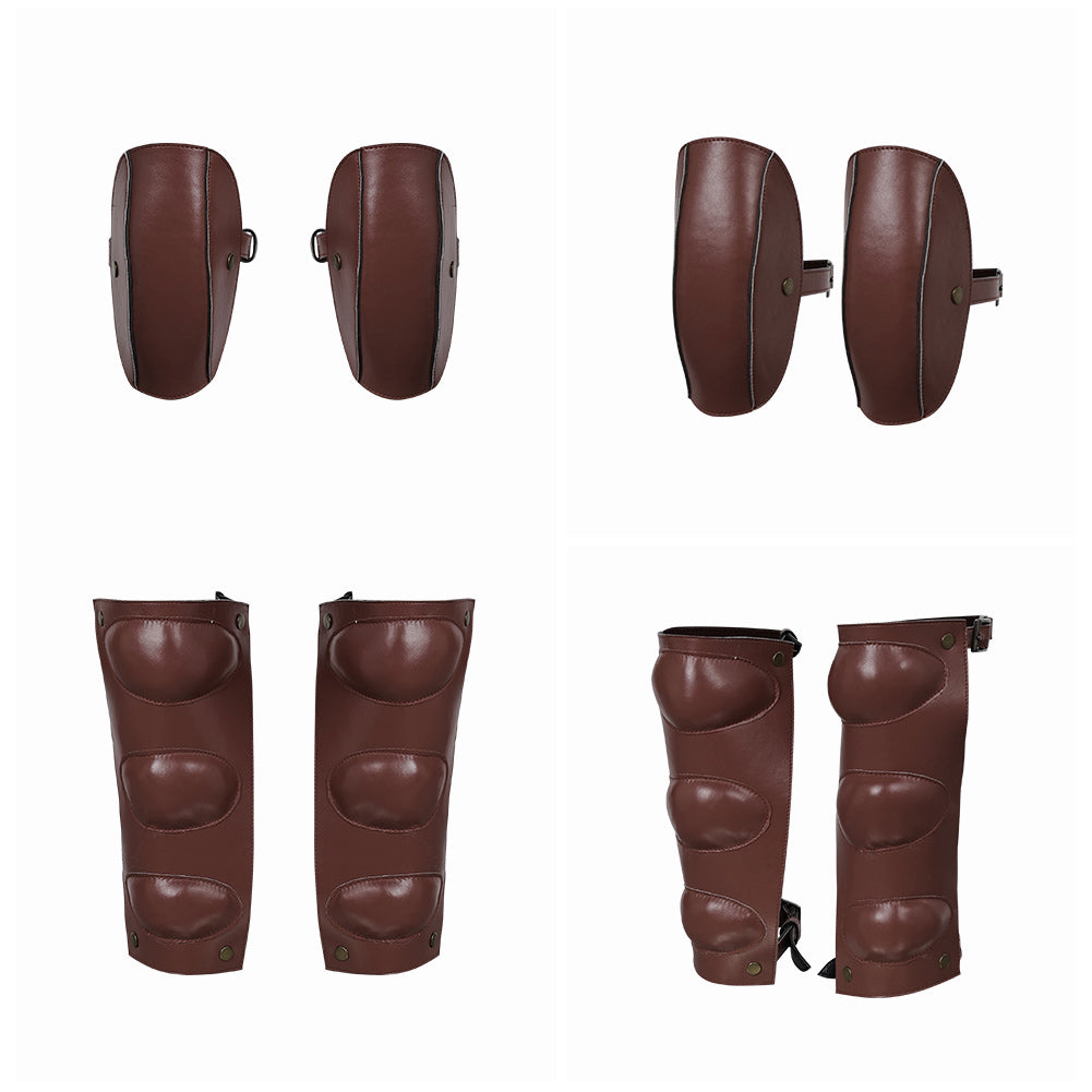 TV Fallout(2024) Lucy MacLean Genouillères+Coussinets de Pieds Cosplay Accessoire