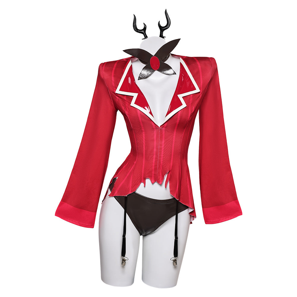 TV Hazbin Hotel Alastor Femme Lingerie Cosplay Costume
