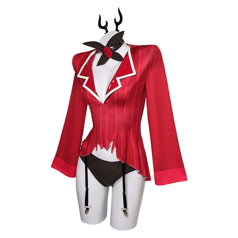 TV Hazbin Hotel Alastor Femme Lingerie Cosplay Costume