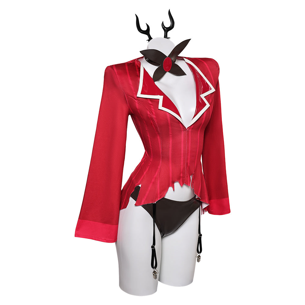 TV Hazbin Hotel Alastor Femme Lingerie Cosplay Costume