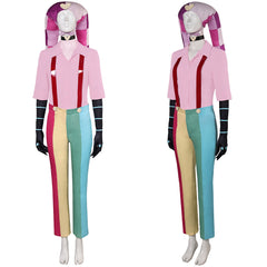 TV Helluva Boss Fizzarolli Tenue Rose Cosplay Costume