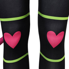 TV Helluva Boss Fizzarolli Tenue Verte Sexy Cosplay Costume