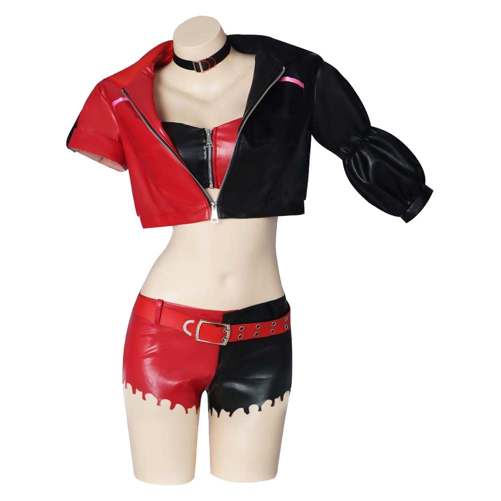 TV Suicide Squad Isekai(2024) Harley Quinn Cosplay Costume