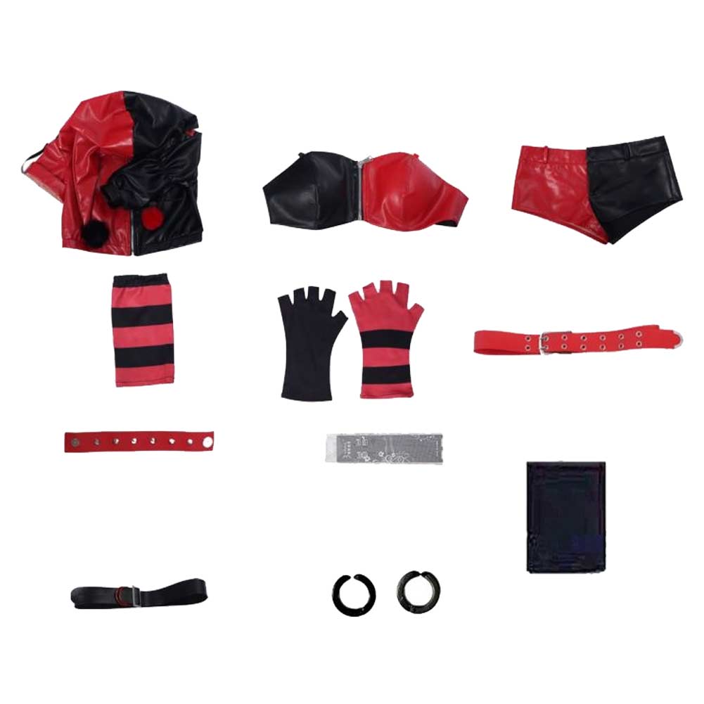 TV Suicide Squad Isekai(2024) Harley Quinn Cosplay Costume