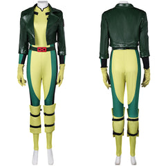 TV X-Men '97(2024) Rogue Combinaison Verte Cosplay Costume