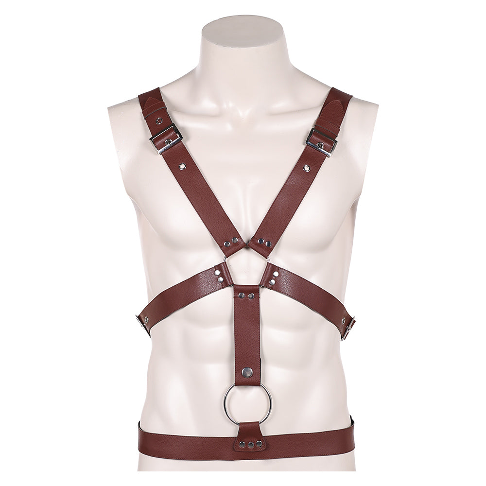 Twisted Metal Saison 2(2025) Sweet Tooth Bretelles Marron Cosplay Accessoires