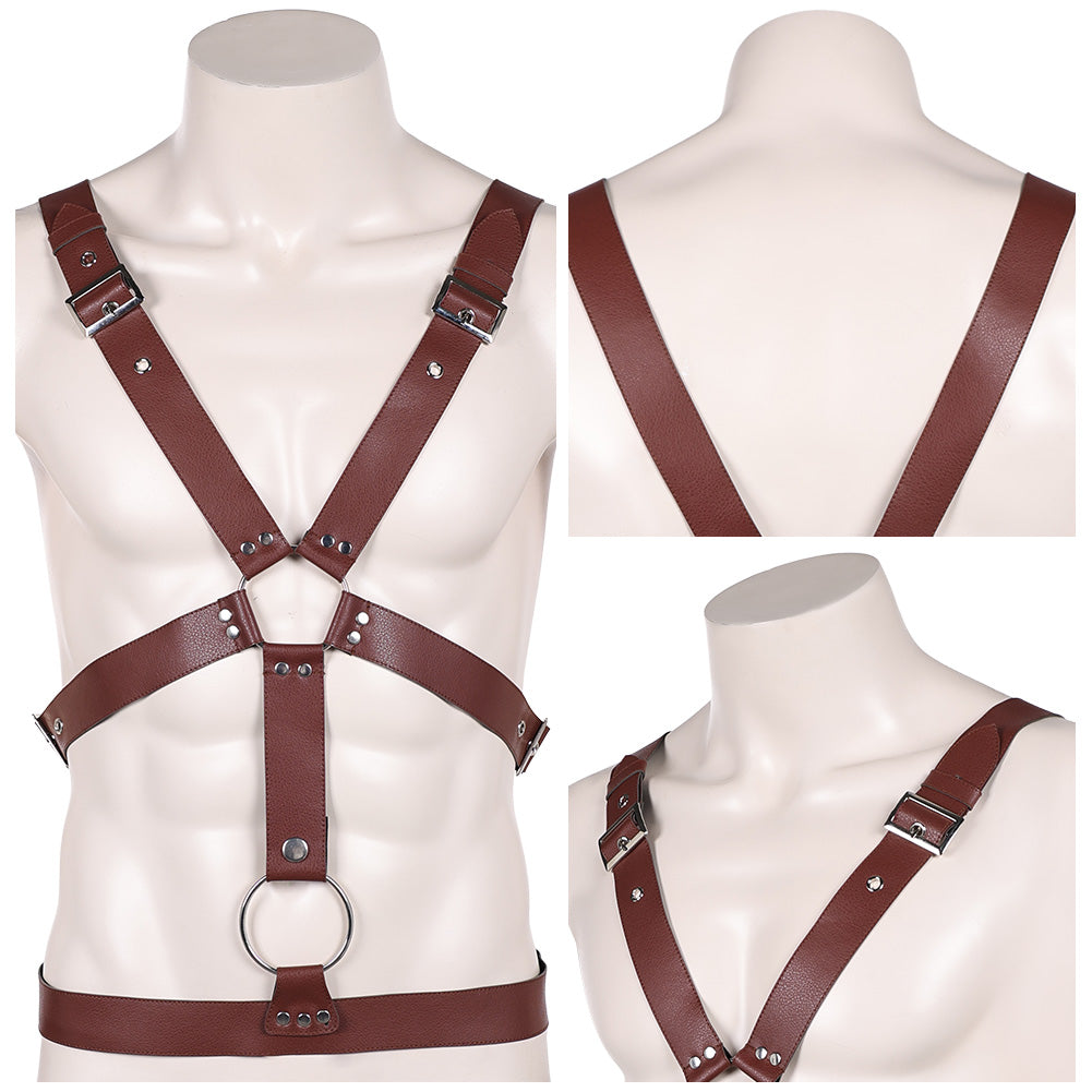 Twisted Metal Saison 2(2025) Sweet Tooth Bretelles Marron Cosplay Accessoires