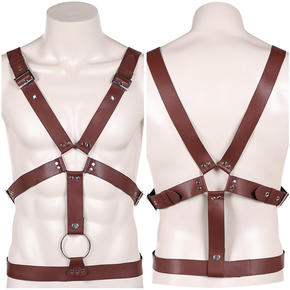 Twisted Metal Saison 2(2025) Sweet Tooth Bretelles Marron Cosplay Accessoires