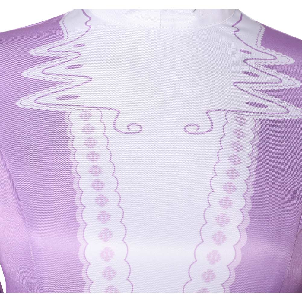 Un Monstre à Paris Lucille Robe Violettte Cosplay Costume