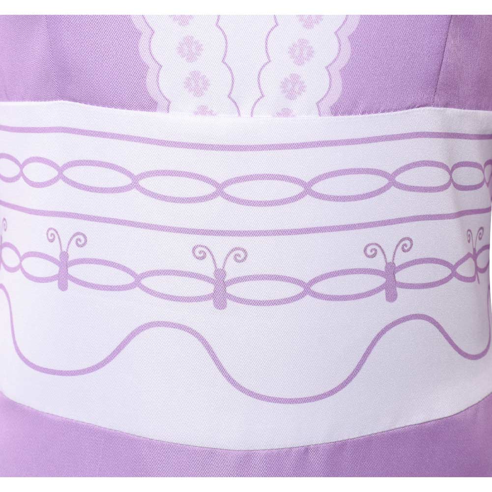 Un Monstre à Paris Lucille Robe Violettte Cosplay Costume