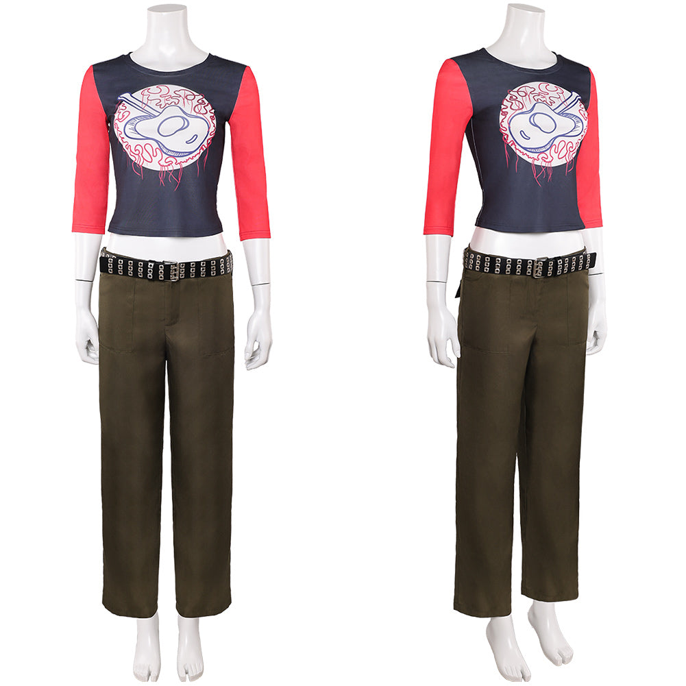 Un Vendredi Encore Plus Dingue(2025) Anna Coleman Tenue Rouge et Noire Cosplay Costume