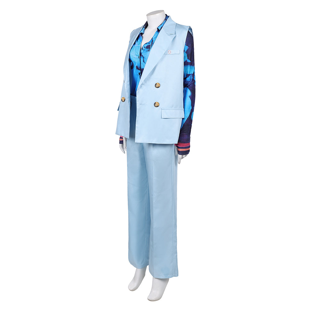 Un Vendredi Encore Plus Dingue(2025) Tess Coleman Tailleur Bleu Cosplay Costume