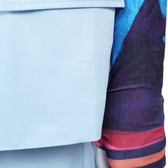 Un Vendredi Encore Plus Dingue(2025) Tess Coleman Tailleur Bleu Cosplay Costume