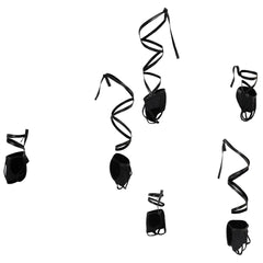 Valorant Fade Gants Noires Cosplay Accessoire