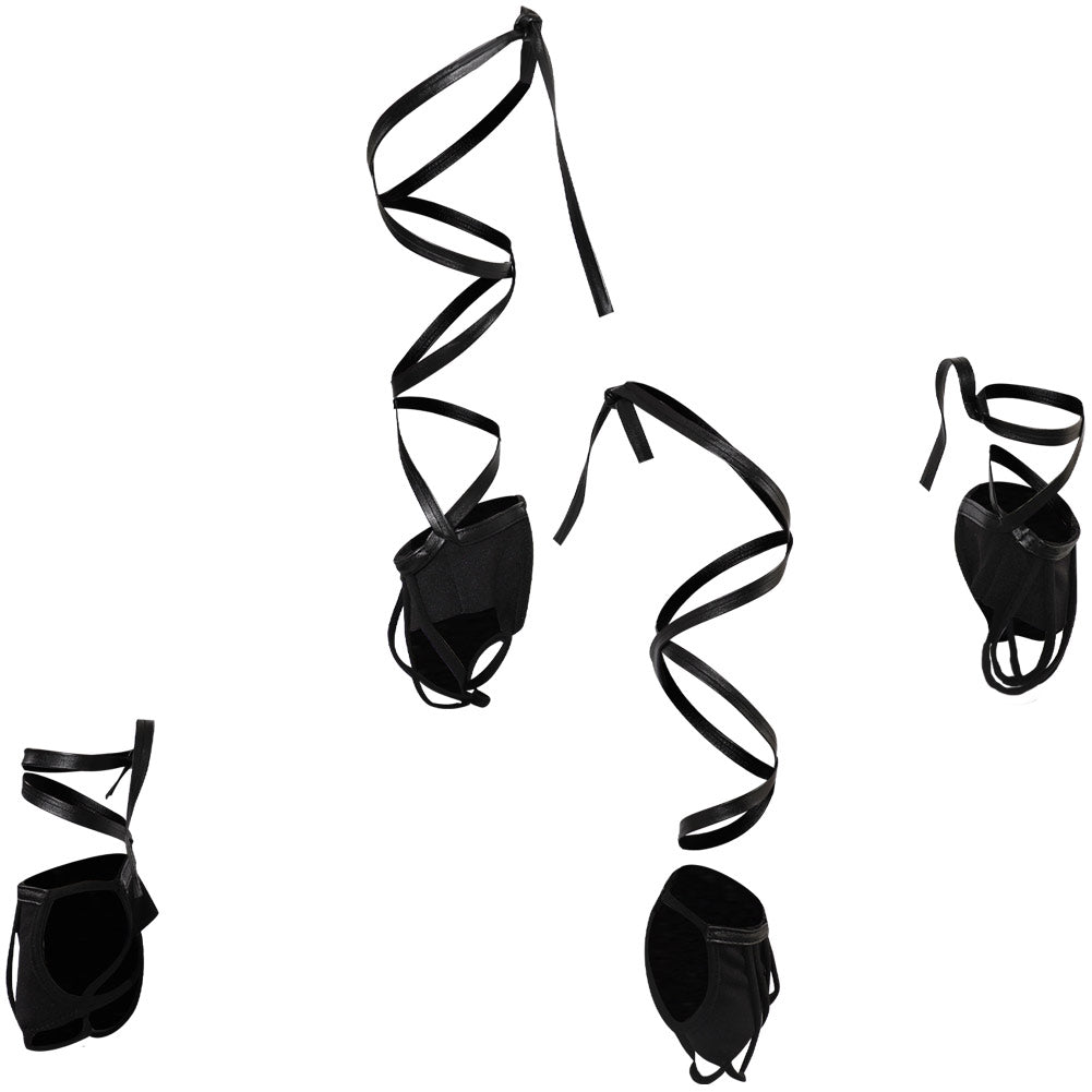 Valorant Fade Gants Noires Cosplay Accessoire