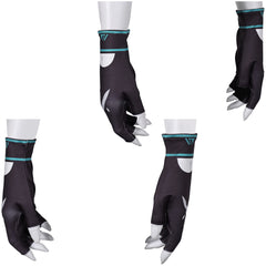 Valorant Jett Gants Noirs Cosplay Accessoire