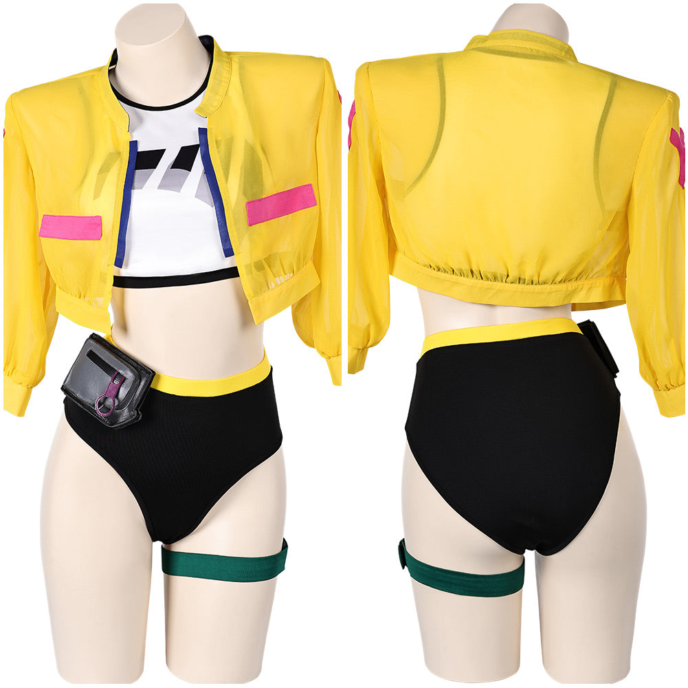 Valorant Killjoy Maillot de Bain Bikini+Cover-up Cosplay Costume Design Original