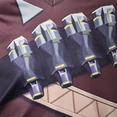 Valorant Tejo Tenue Jaune et Noire Cosplay Costume